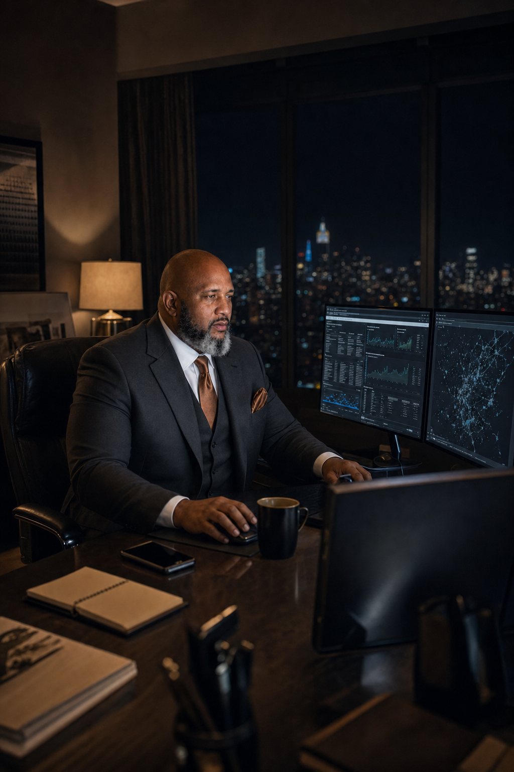 Antwine Smith at work — principal of Antwine Smith LLC